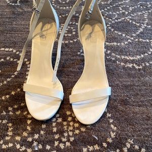Aldo white sandals size7
